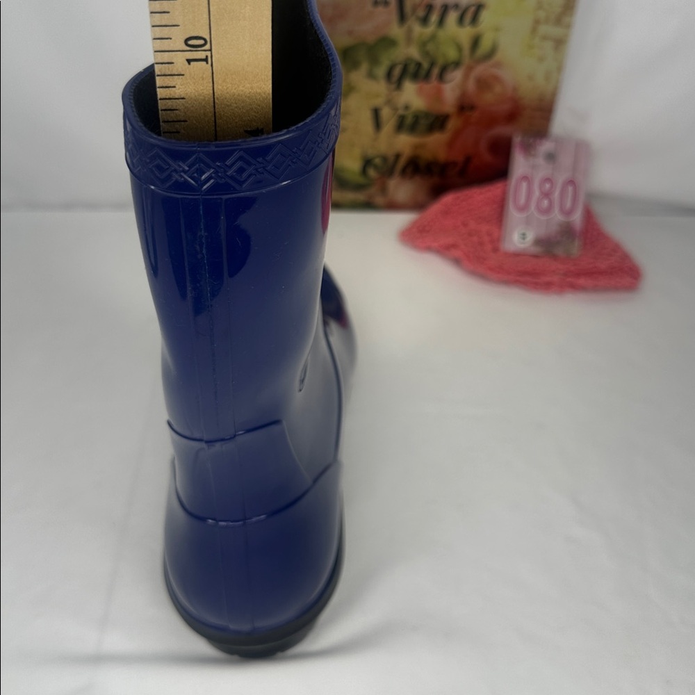 Ugg Women's Sienna Waterproof Royal Blue Rain Boots Size 11 - Picture 13 of 14